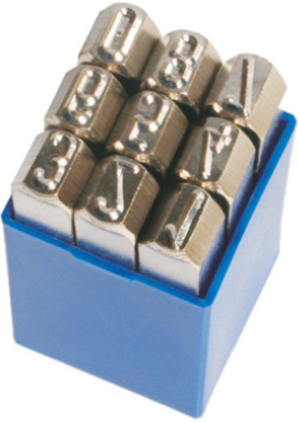 6mm Masus Rakam Takımı Nikel Kaplı