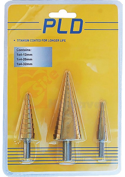 Kademeli Sac Delme Seti 4-12/4-20/4-32 Tin Kaplı