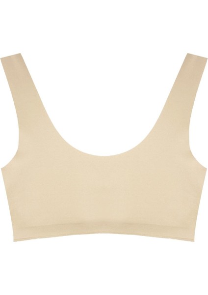 Ten Dikişsiz Lazer Kesim Sütyen Pedli Kadın Hayalet Sütyen Dalga Detaylı fiyatları