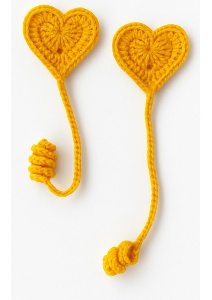 Amigurumi Örgü Kalpli Kitap Ayracı fiyatları