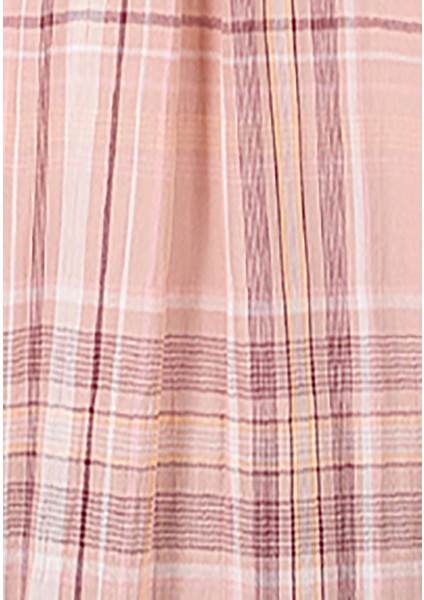 Regular Fit Shirt Neck Kadın Pembe Uzun Kol Gömlek Cl1067336 indirimleri