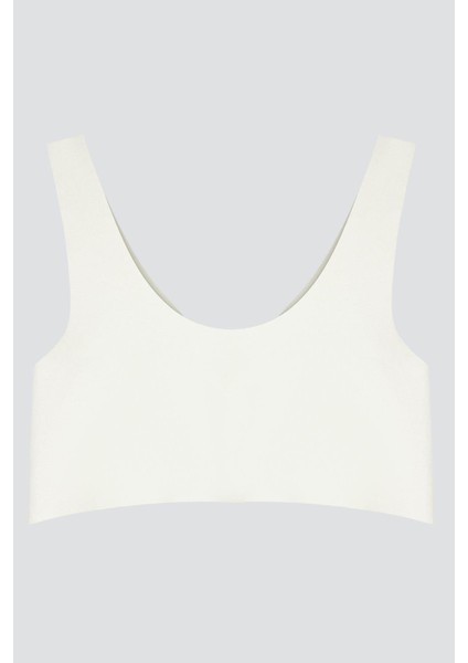 Krem Dikişsiz Lazer Kesim Sütyen Çıkarılabilir Pedli Kadın Hayalet Sütyen fiyatları