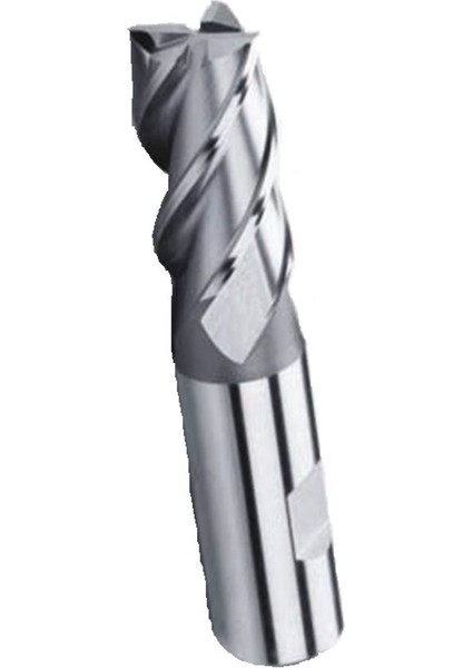 2mm Zps 3 Ağız Kısa Parmak Freze DIN844N Hssco8