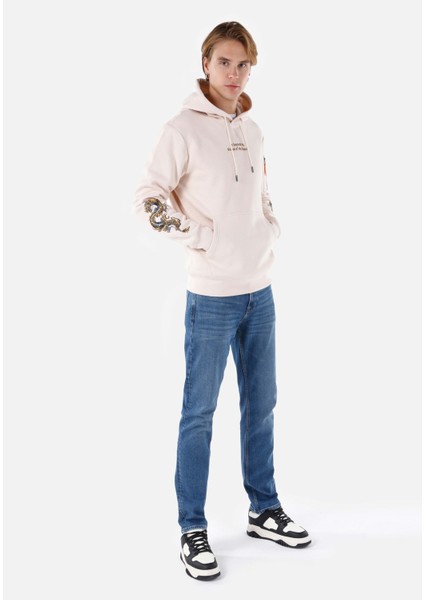 Regular Fit Erkek Ekru Sweatshirt modelleri