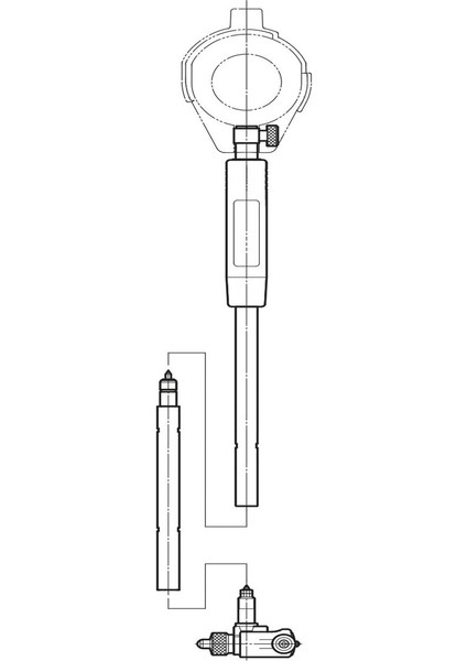 18-35 Silindir Komparatörü Uzatma 125MM