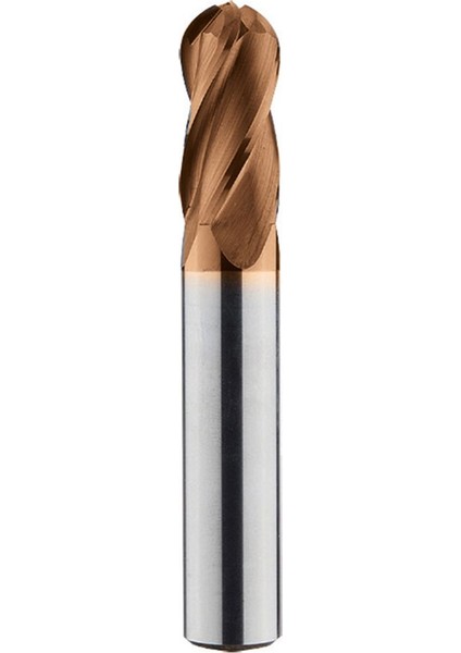 6X15X6X100MM Kraft 4 Ağız Uzun Küre Karbür Freze
