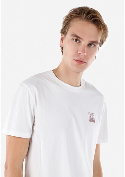 Beyaz Erkek Tshirt K.kol modelleri