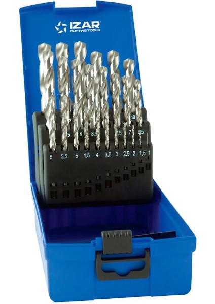 DIN338 Matkap Seti 25 Parça 1-13MMX0.5 (1013)