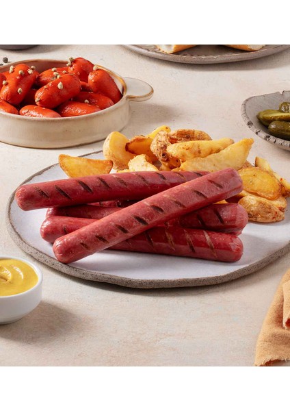 Soyulmuş Dana Uzun Sosis 225 g x 12 Adet fiyatları