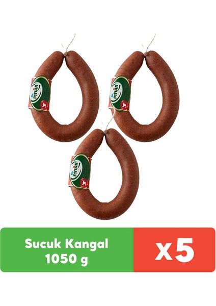 Sucuk Kangal 3x350 g x 5 Adet