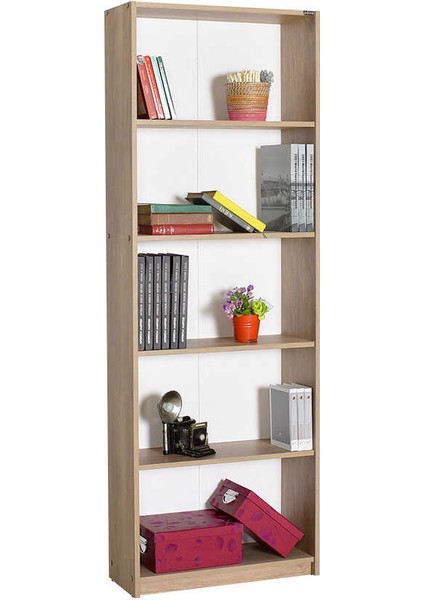 Adore Modern 5 Raflı Kitaplık - Tori