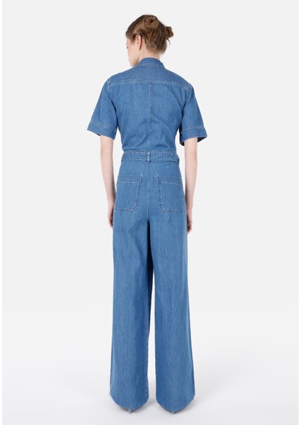 Regular Fit Kadın Mavi Jean Pantolon Cl1068654
