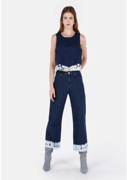 Regular Fit Kadın Denim Jean Pantolon