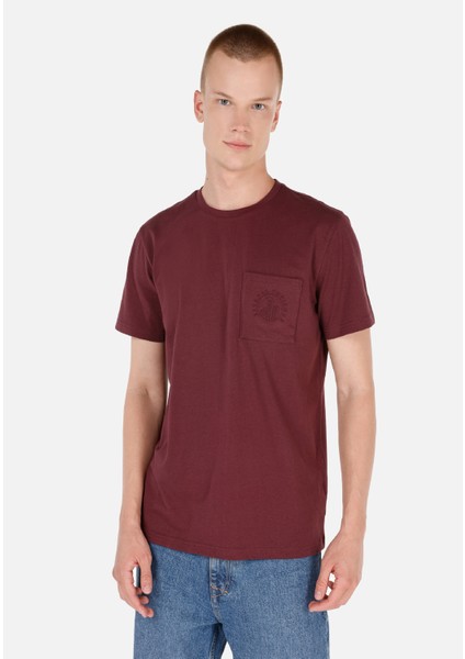 Bordo Erkek Tshirt K.kol fiyatları