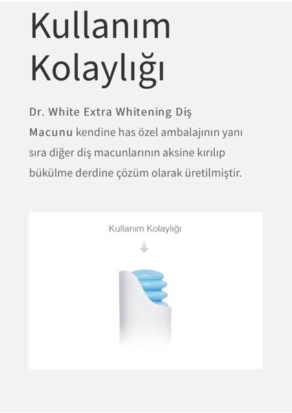 Diş Macunu Extra Whıtenıng 100GR