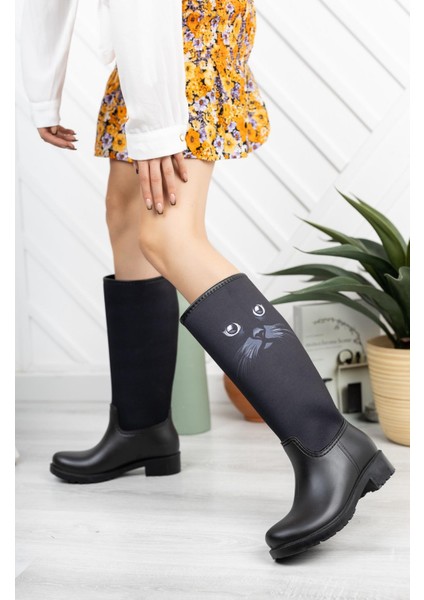 Kadın Yağmur Çizmesi Su Geçirmez