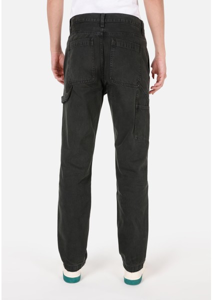 Loose Fit Orta Bel Yeşil Erkek Pantolon CL1070152