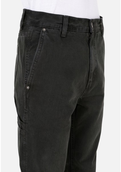 Loose Fit Orta Bel Yeşil Erkek Pantolon CL1070152