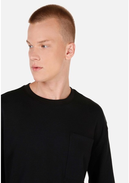 Siyah Erkek Tshirt U.kol indirimleri