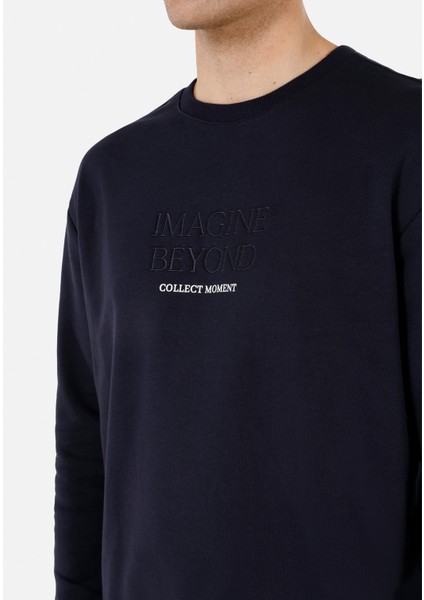 Lacivert Erkek Sweatshirt CL1070747_Q1.V1_NAV fırsatları