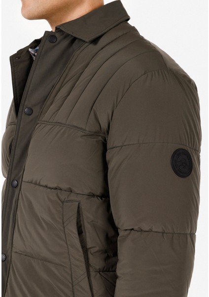 Slim Fit Erkek Yeşil Mont fırsatları