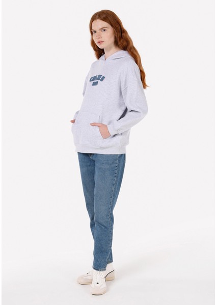 Gri Kadın Sweatshirt modelleri