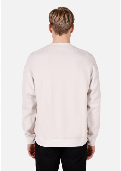 Oversize Fit Erkek Taş Sweatshirt Cl1072049 fiyatları
