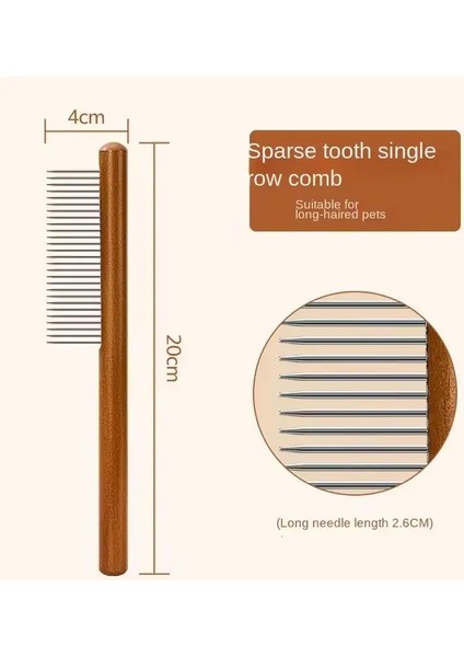 Evcil Hayvan Tüy Alma Tarağı Kedi Köpek Fırçası Evcil Hayvan Tüy Bakım Aletleri Yavru Köpek Tüy Dökme Tarağı Evcil Hayvan Tüy Kesme Tüy Alma Fırçası (Yurt Dışından)