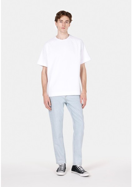 067 Jack Regular Fit Orta Bel Daralan Paça Erkek Mavi Jean Pantolon CL1073041