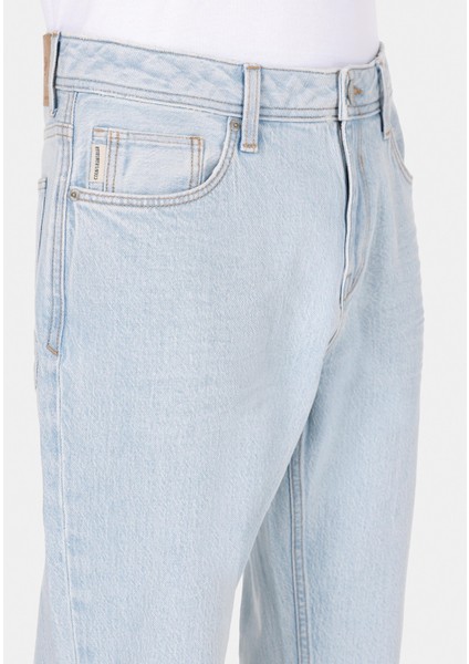 067 Jack Regular Fit Orta Bel Daralan Paça Erkek Mavi Jean Pantolon CL1073041