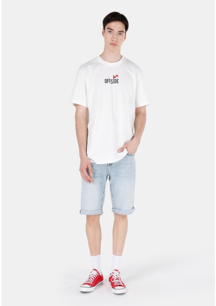 Beyaz Erkek Tshirt K.kol modelleri