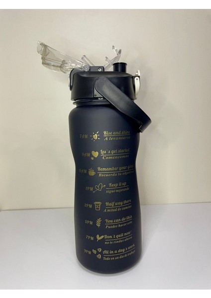 3'lü Siyah Sağlıklı Su Matara Seti, BPA İçermez, Şık ve Hafif Tasarım indirimleri