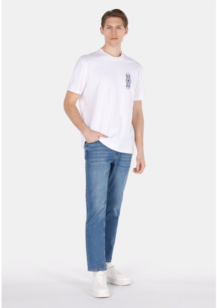 Straight Fit Düşük Bel Düz Paça Erkek Yeşil Ecologic Jean Pantolon modelleri