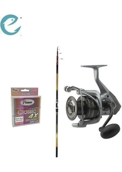 Savant Surf 420CM Kamış-Okuma Tomcat 6000 Surf Olta Seti
