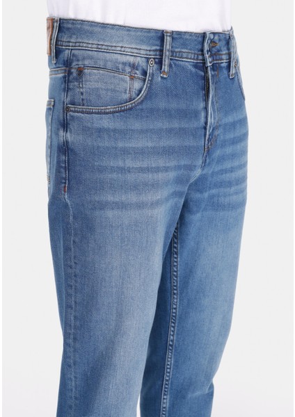Straight Fit Düşük Bel Düz Paça Erkek Yeşil Ecologic Jean Pantolon indirimleri