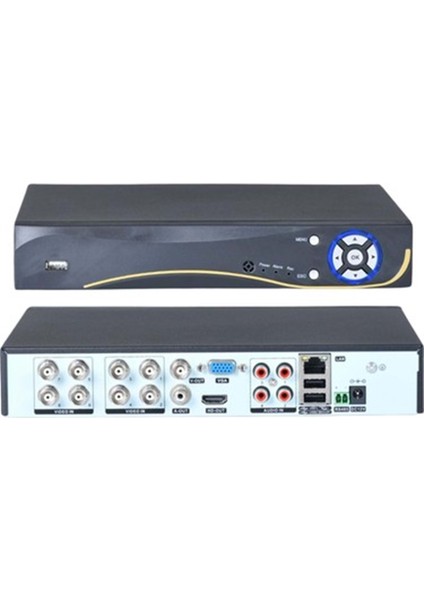 Ztech ZR-7008T H265+ 5mp-N 4ses Vout 8kanal Ahd Dvr (Koli Adet 10)