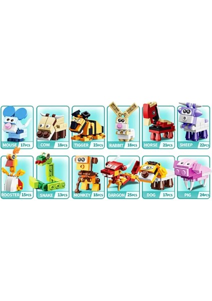 Bricks LEGO Hayvanlar 10 Rooster 15 Parça (SM198B-10) fırsatları