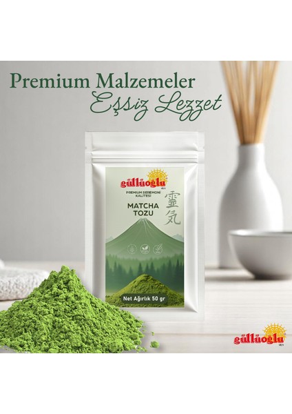 Premium Ceremonial Grade Japon Detox Maça Çayı 50 gr modelleri
