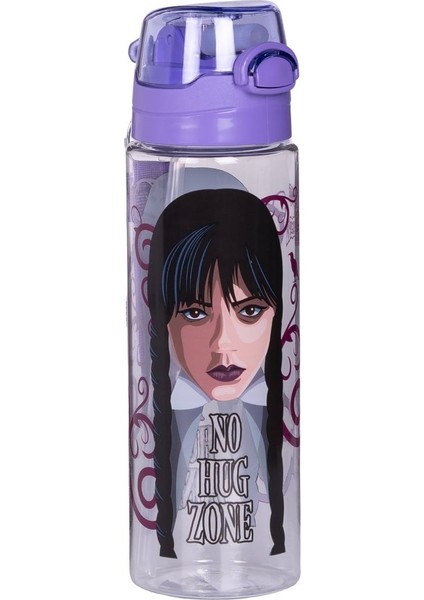 700ml Renkli Plastik Su Matara, Pipetli Askılı, Şık ve Kullanışlı Tasarım