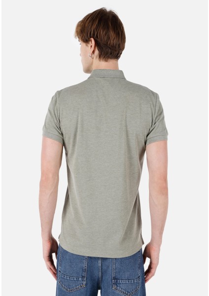Classic Fit Polo Yaka Düz Erkek Kısa Kol Tişört fiyatları