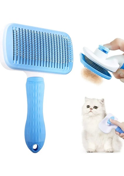 Evcil Hayvan Tüy Alma Tarağı Kedi Köpek Fırçası Evcil Hayvan Tüy Bakım Aletleri Yavru Köpek Tüy Dökme Tarağı Evcil Hayvan Tüy Kesme Tüy Alma Fırçası (Yurt Dışından)