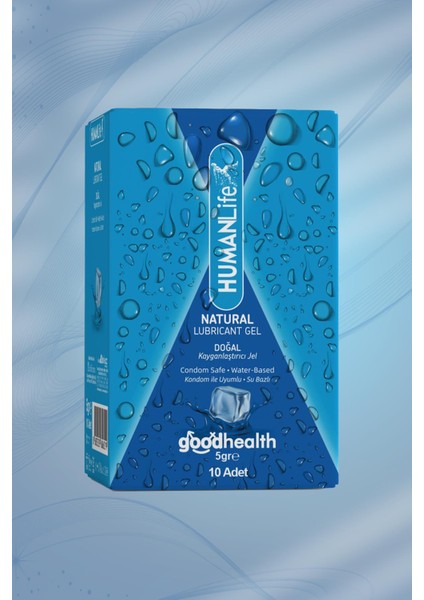 Humanlife 5 gr x 10 Doğal Jel Lubricant