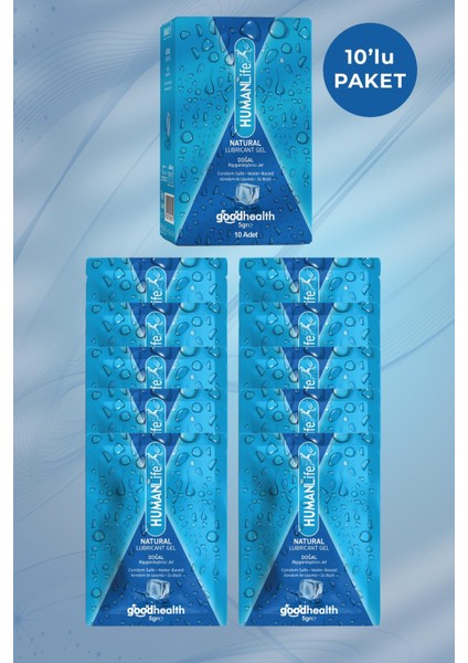 Humanlife 5 gr x 10 Doğal Jel Lubricant fiyatları
