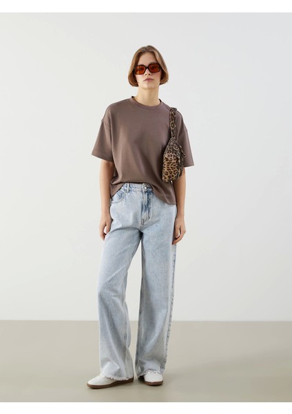 Xsıde Mavi Wideleg Kadın Jean Pantolon fiyatları