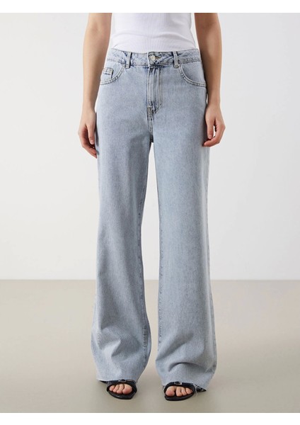 Xsıde Mavi Wideleg Kadın Jean Pantolon modelleri