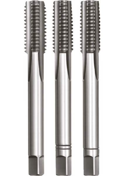 Unc5/16''-18 El Kılavuz Takımı DIN352 Hss