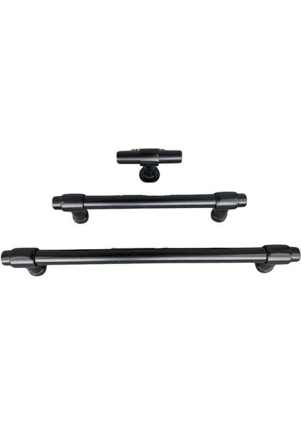 Mobilya Kulbu Siyah Renk 192MM Kulp 1 Adet (SY4686 0192 Al6-Al6)