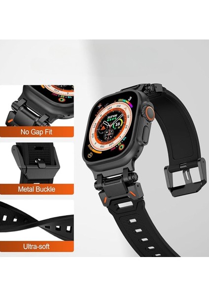 Apple Watch Uyumlu Yüksek Kalite Strap Kordon 42-44-45-49 mm S10 (46) mm