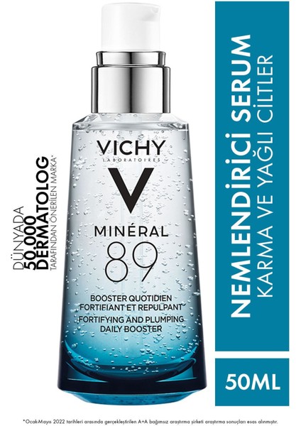 Vichy Mineral 89 Nemlendirici Serum 50 ml