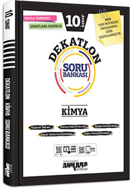 10. Sınıf Dekatlon Kimya Soru Bankası